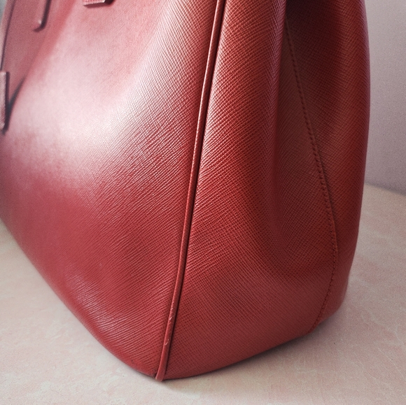 Prada Saffiano Hot Pink Purse AUTHENTIC - Picture 7 of 16